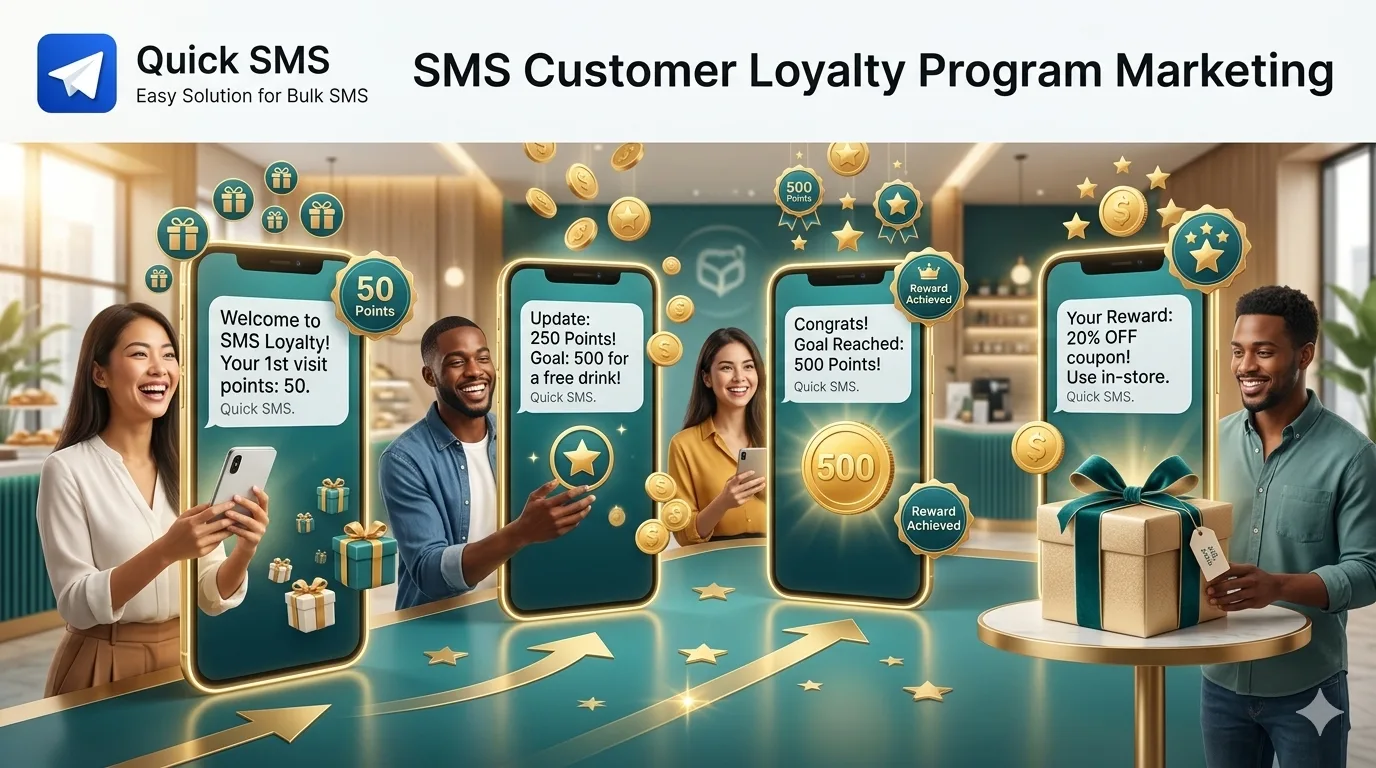SMS Customer Loyalty Program Marketing